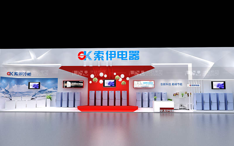索伊-家電展臺設(shè)計(jì)搭建案例