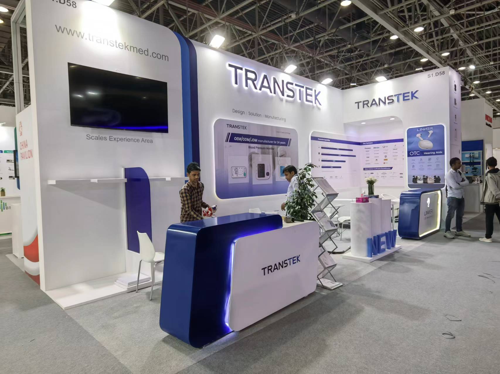 國外展臺設(shè)計搭建-Transtek